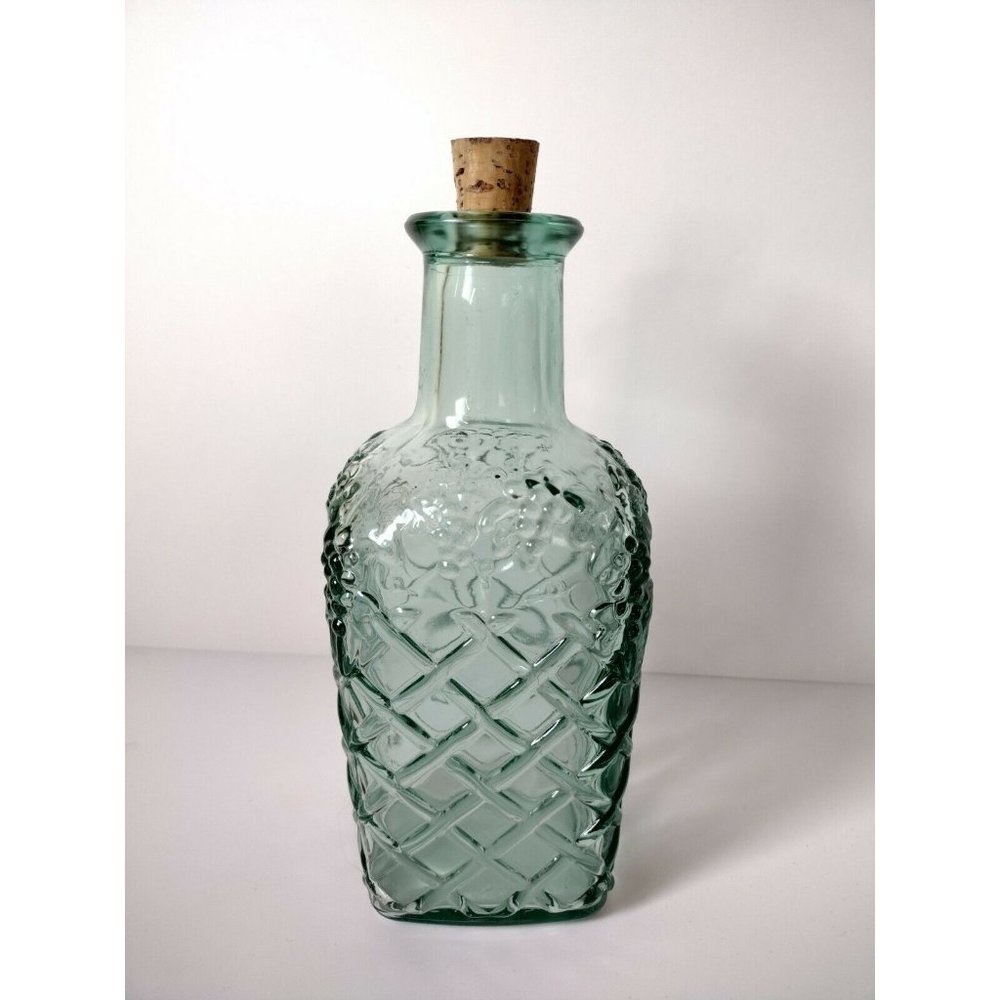 Green Glass Decanter